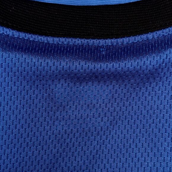 Nike Basketball Jersey Youth L (14-16) Blue & White Embroidered Logo Tank Top - Picture 6 of 9